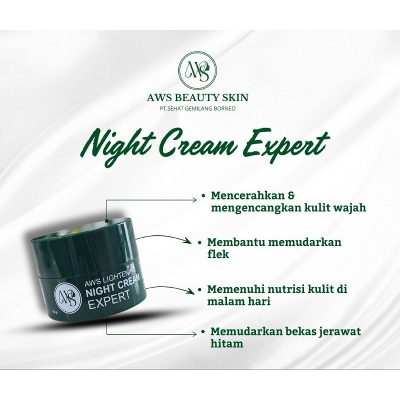 AWS LIGHTENING NIGHT CREAM EXPERT