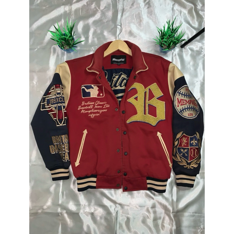 Varsity Baseball Jacket By Memphis Origin’s / Britain.