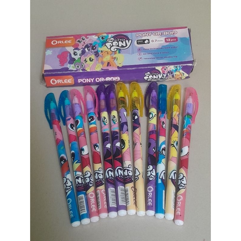 

PULPEN LITTLE KUDA PONY LUCU VIRAL 1PACK ISI 12PCS