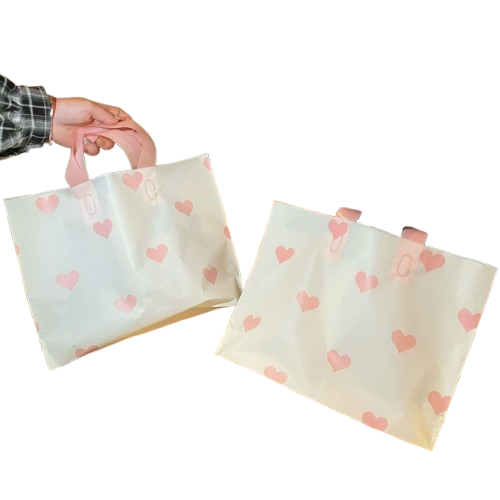 

Paper Bag Plastik Kantong Love Tas Gift Bag Hadiah Kado