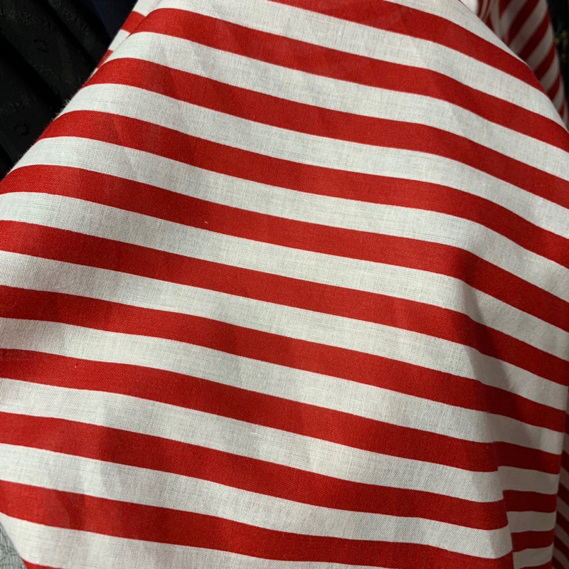 kain katun motif - kain katun popline salur - kain katun premium