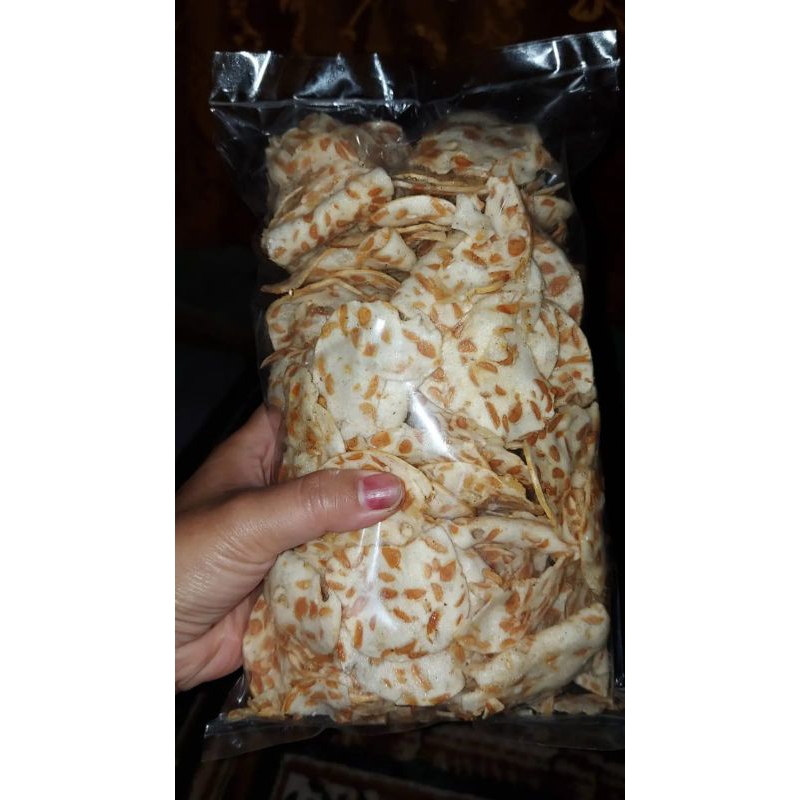 

Keripik tempe cemilan enak dan renyah isi 250 gr