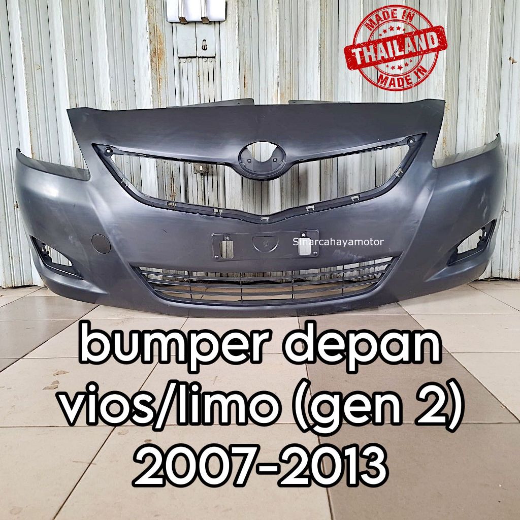 bemper bumper BARU depan mobil toyota vios / limo GEN 2 2007 2008 2009 2010 2011 2012 2013 *1206