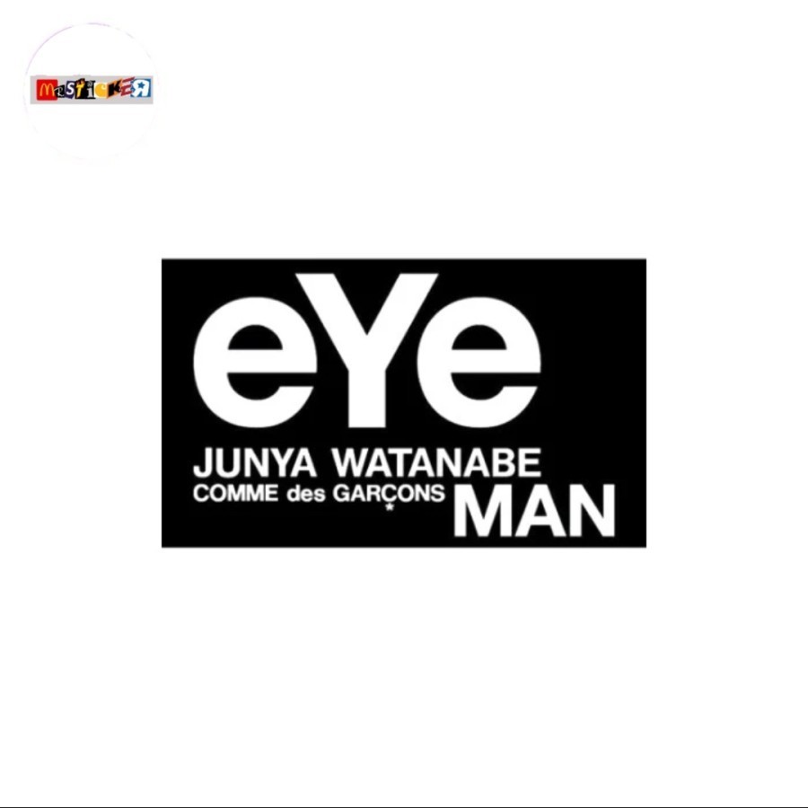 

sticker eYe Junya Watanabe Man Comme Des Garcons logo stiker CDG
