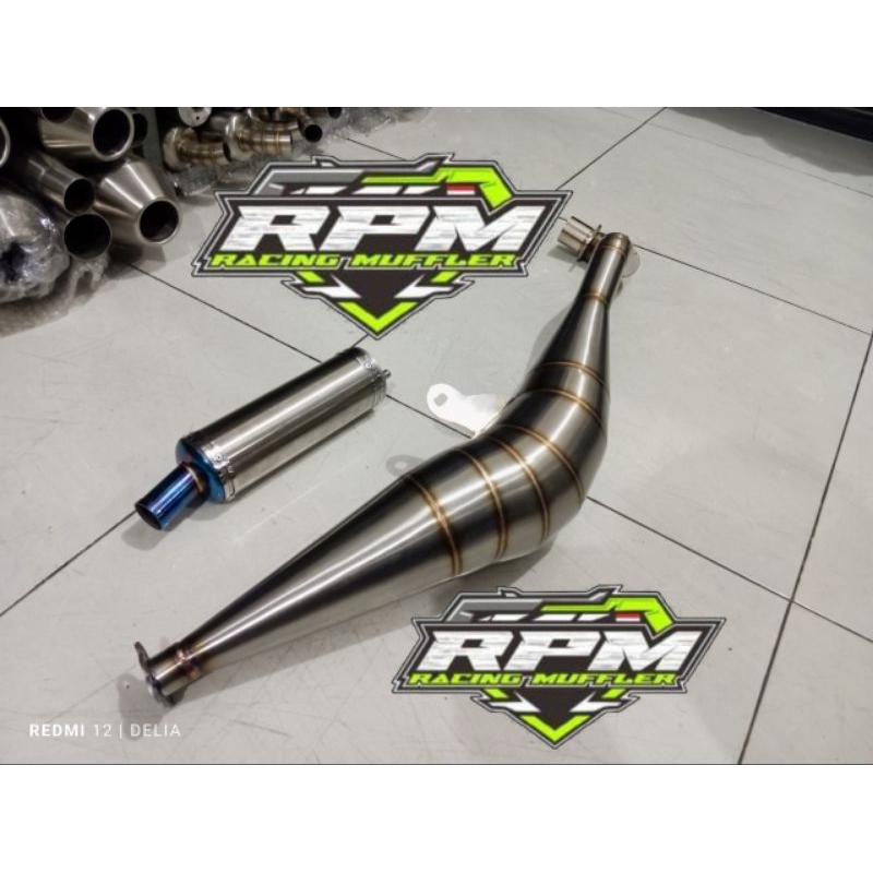 Knalpot F1zr bm power force1 original rpm