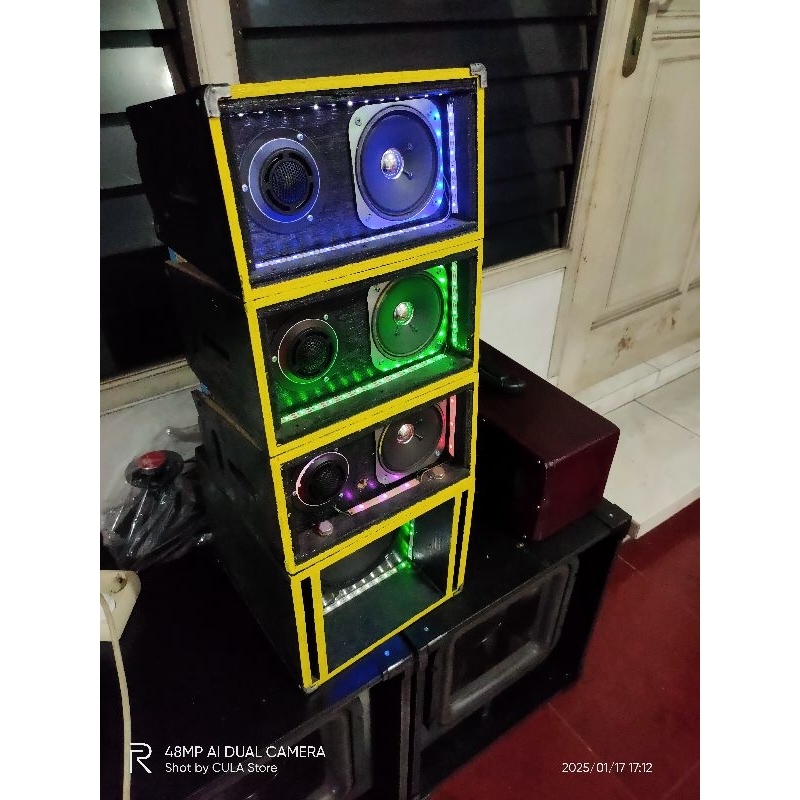 Line Array Miniatur Sound 4 dan 6 Inch Pasif