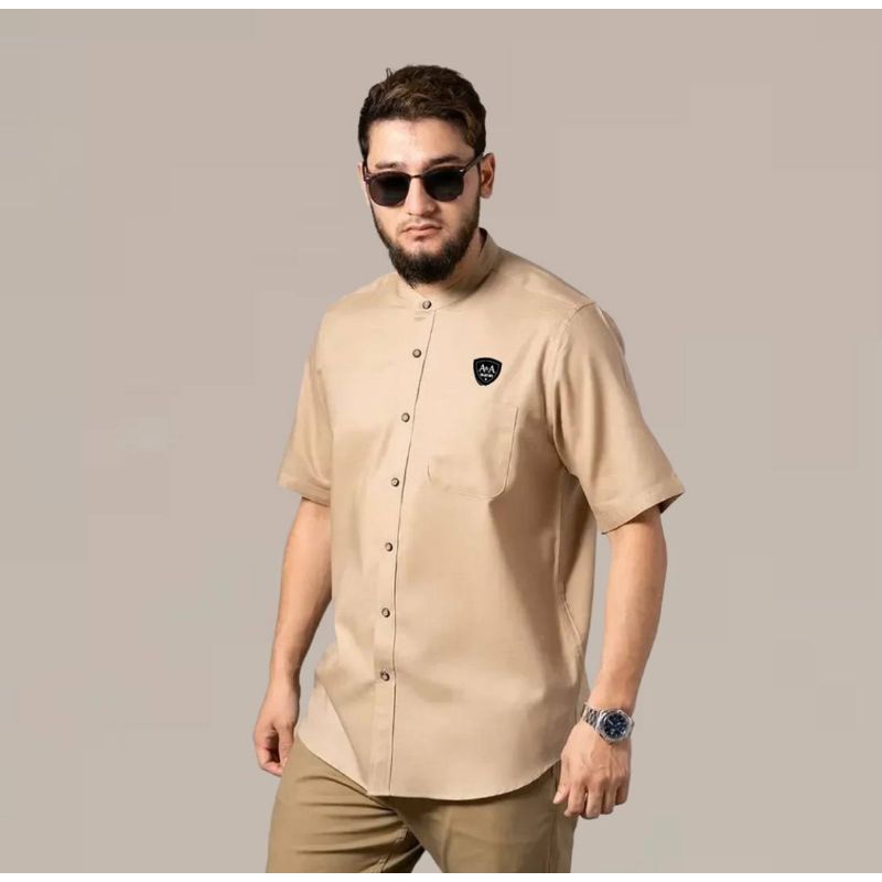 BAJU KOKO POLOS KALEM LENGAN PENDEK TOYOBO PREMIUM