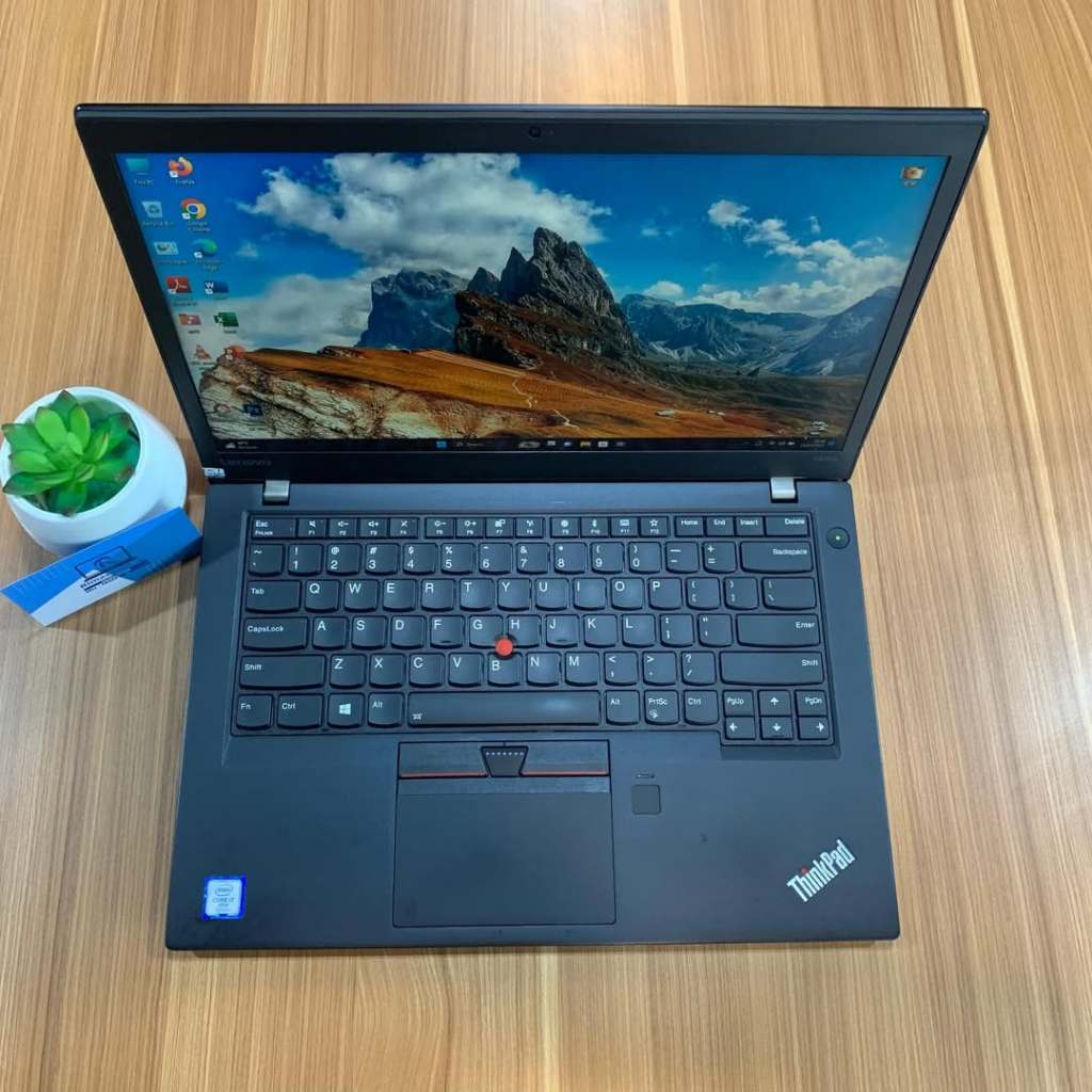 LENOVO THINKPAD T470S CORE i7 GEN 7 RAM 8GB SSD 256GB SECOND/BEKAS