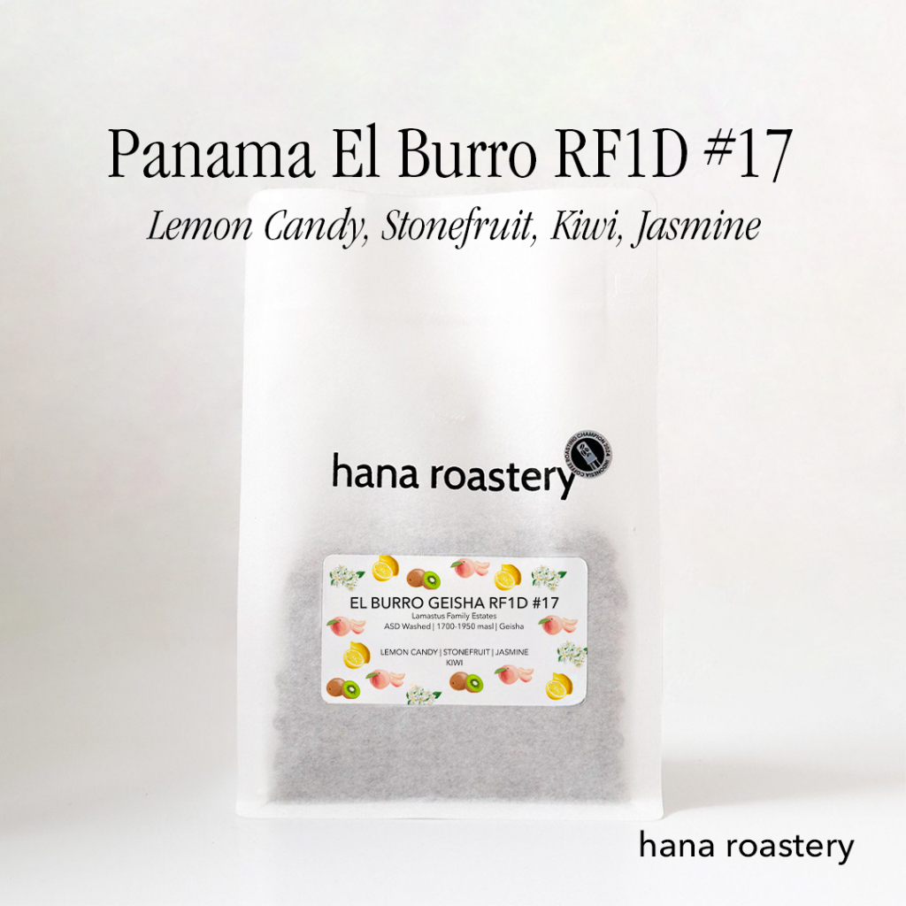 

Panama El Burro RF1D #17 - Geisha - Washed - Lamastus Family - Hana Roastery