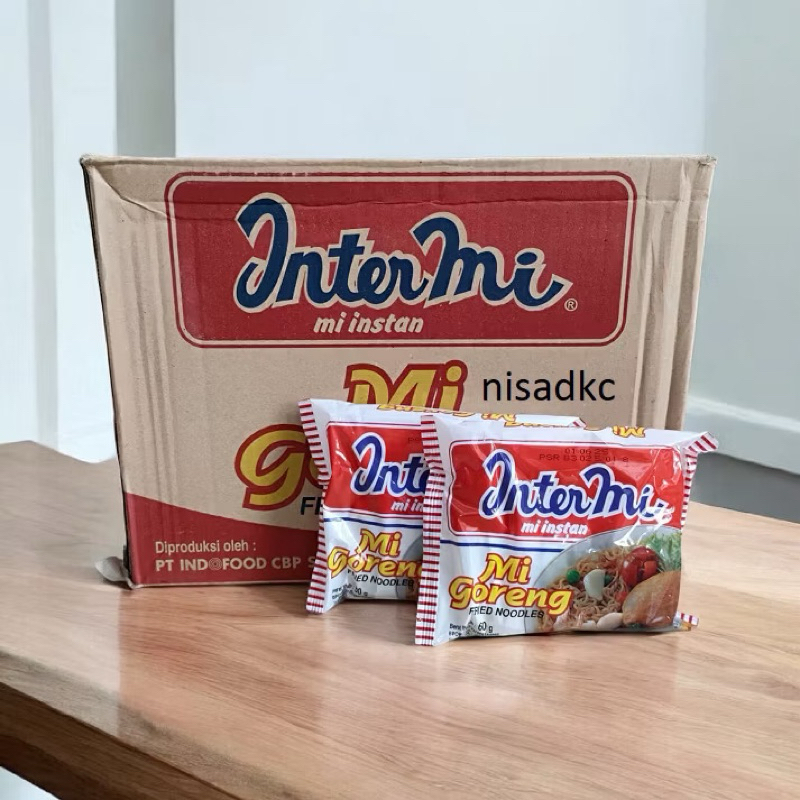 

(PAKET BUNDLE ISI 5PCS) INTERMIE GORENG MIE INSTANT ENAK GURIH LEZAT