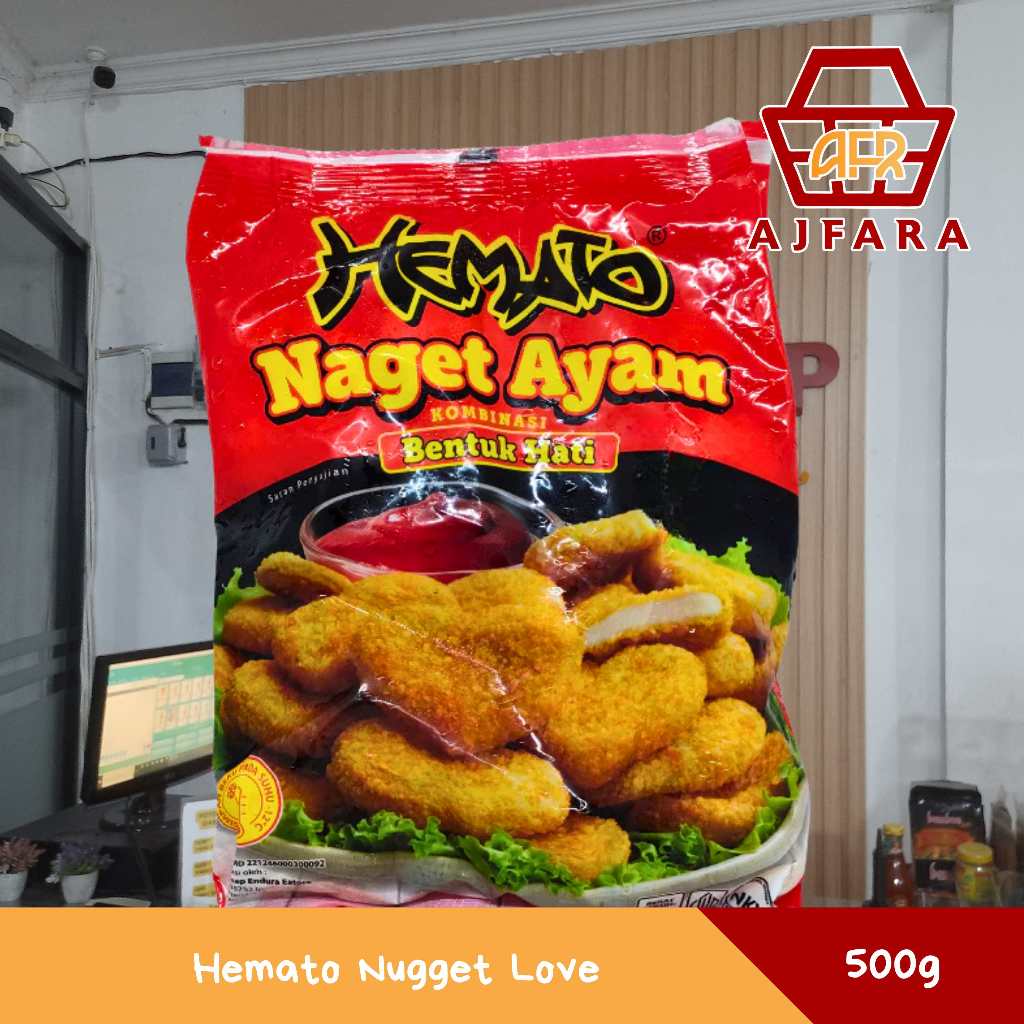 

Hemato Nugget Reg 250 gram/Hemato Nugget Reg 500 gram/Hemato Nugget Love 500 gram/Hemato Nugget Love or Regular 1 Kg