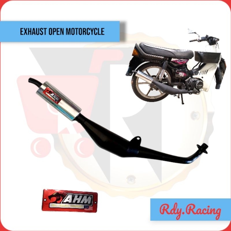 AHM Exhaust Open Motorcycle Rc Sport100 Bravo100