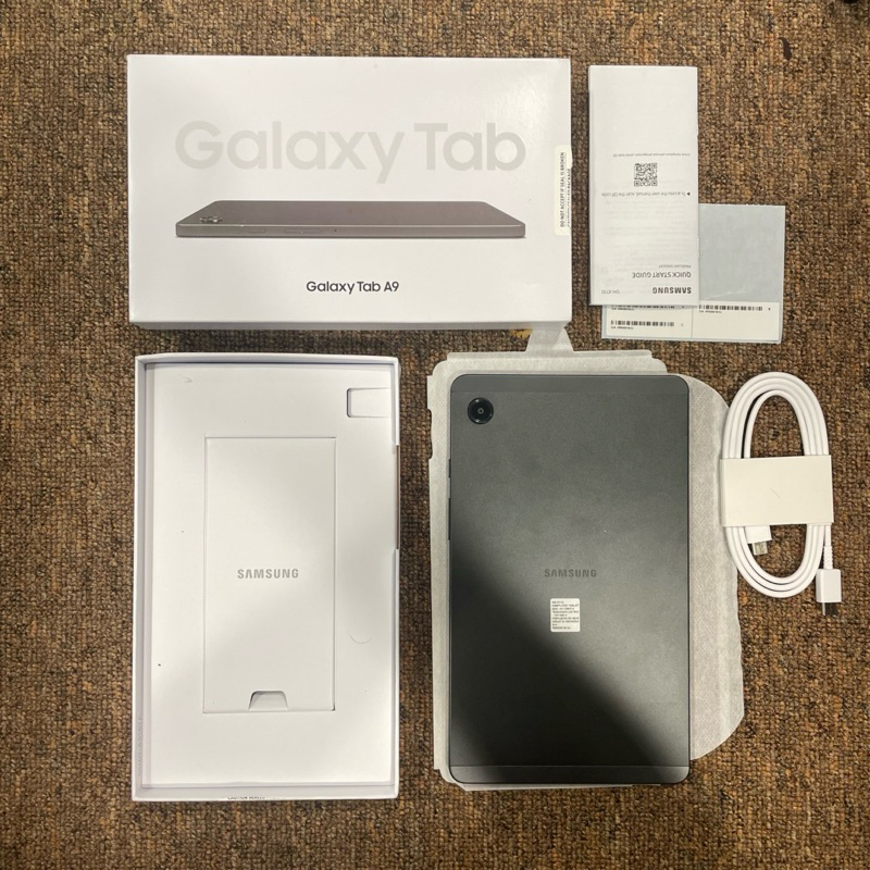 samsung tab a9 4/64gb wifi only second bekas mulus fullset original