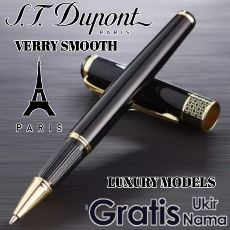 

Ballpoint Mewah Roller Ball St Dupont Gratis Grafir Nama Dan Box Exlusive