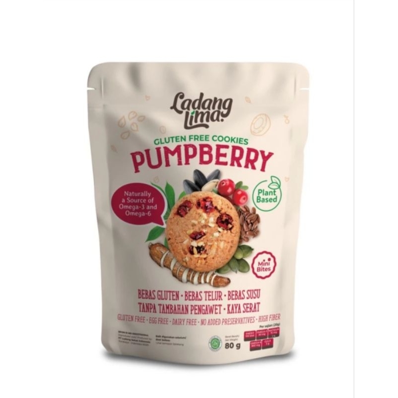 

PUMPBERRY - Ladang Lima - Gluten Free - Snack Sehat