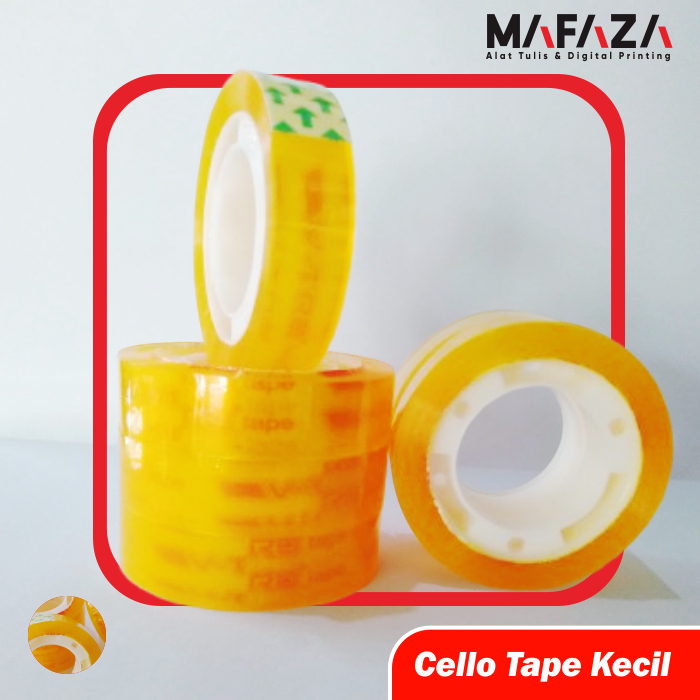 

[1 Pcs] Isolasi Bening Kecil 12mm x 25 Yard 1/2 Inch / Lakban Selotip Slasiban Tape Bening 12mm
