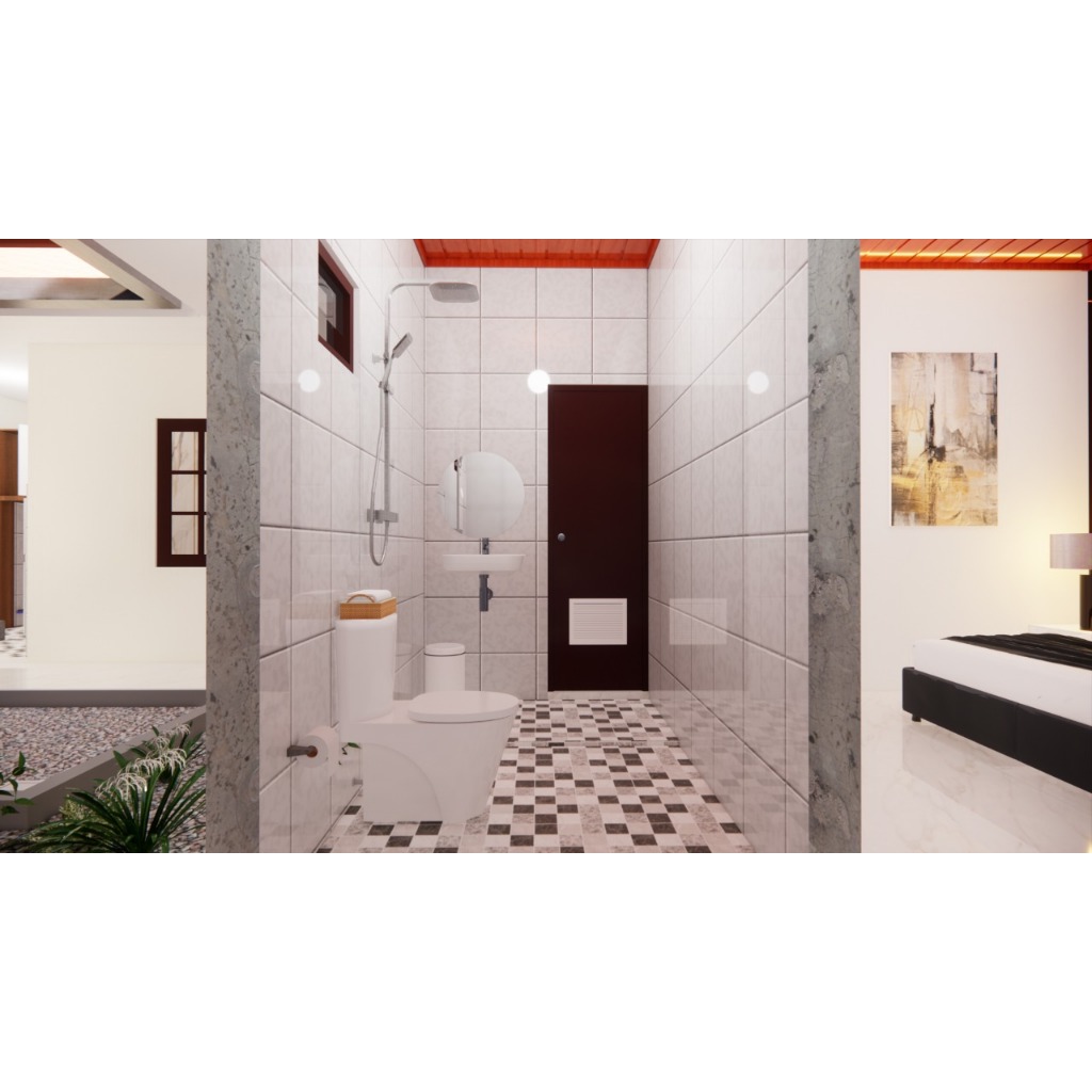 PEMBANGUNAN/RENOVASI KAMAR MANDI MINIMALIS MODERN