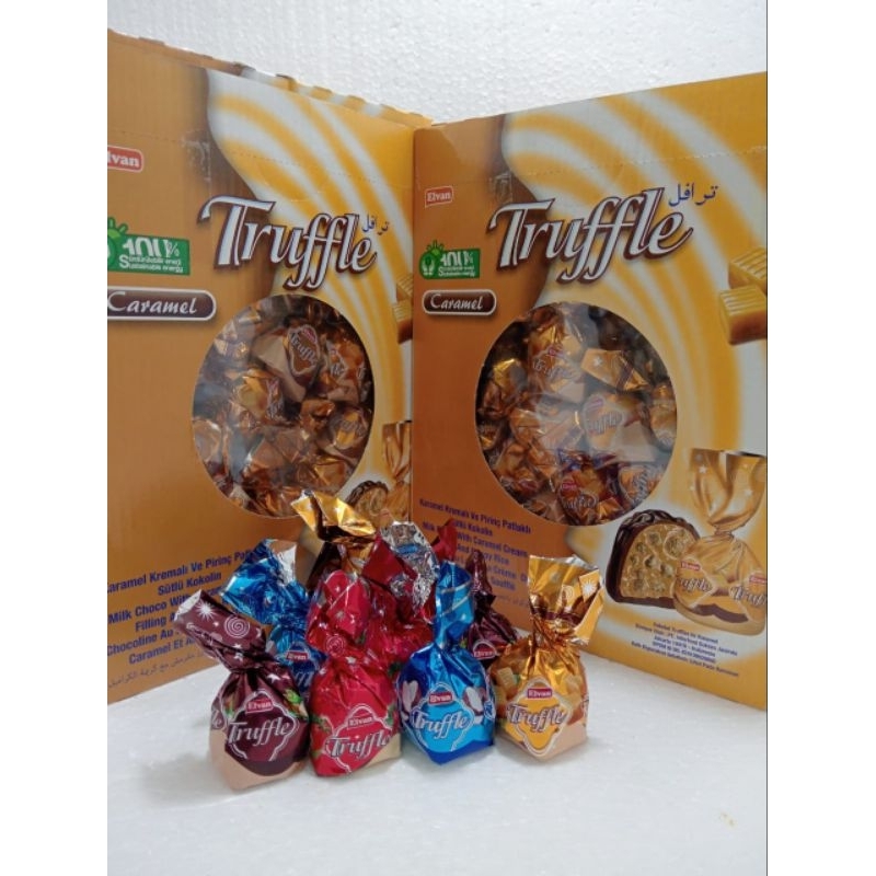 

Coklat arab truffle mix 900gram/coklat elvan truffle 900gram