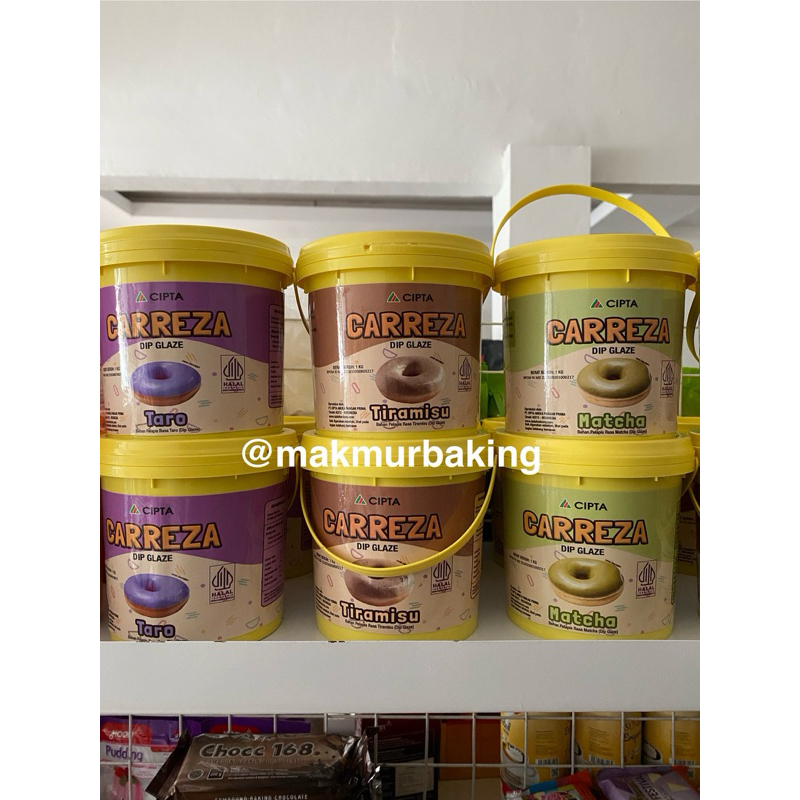 

Cipta Carezza Dip Glaze 1kg | All Variant Topping Donat