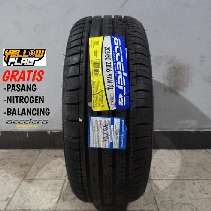 Ban Mobil Ring 16 Untuk Mobil Bmw Mercy 205/50 Merek Accelera Phi-R 205 50 R16 Tubles