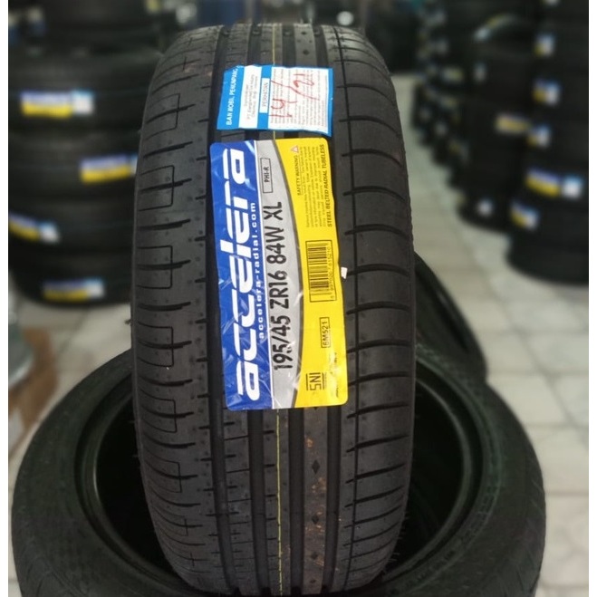 Ban Mobil Ring 16 Tipis Ukuran 195/45 Merk Accelera Phi-R 195 45 R16 Agya Sigra Mirage Avega