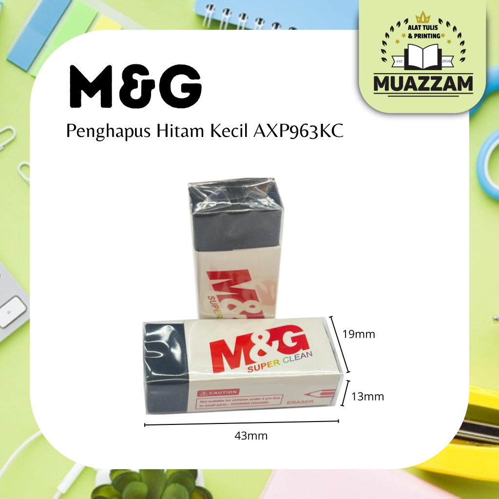 

M&G Penghapus Hitam Kecil AXP963KC