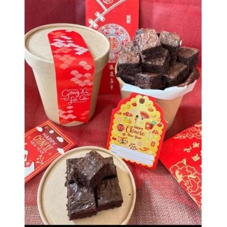 

Fudgy Brownie Bites (Hampers Edisi Imlek)