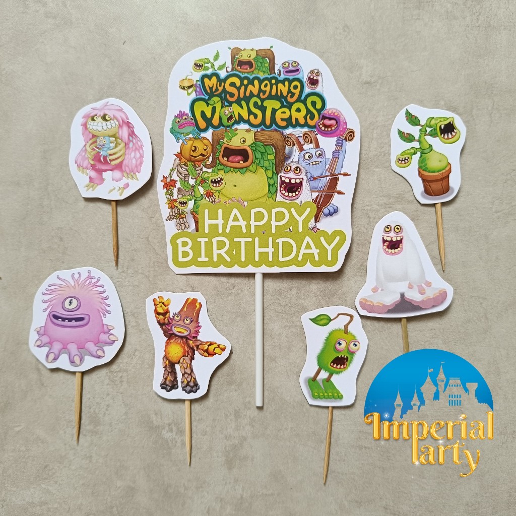 Harga my singing monsters cake topper Terbaru Mei 2026 | BigGo Indonesia