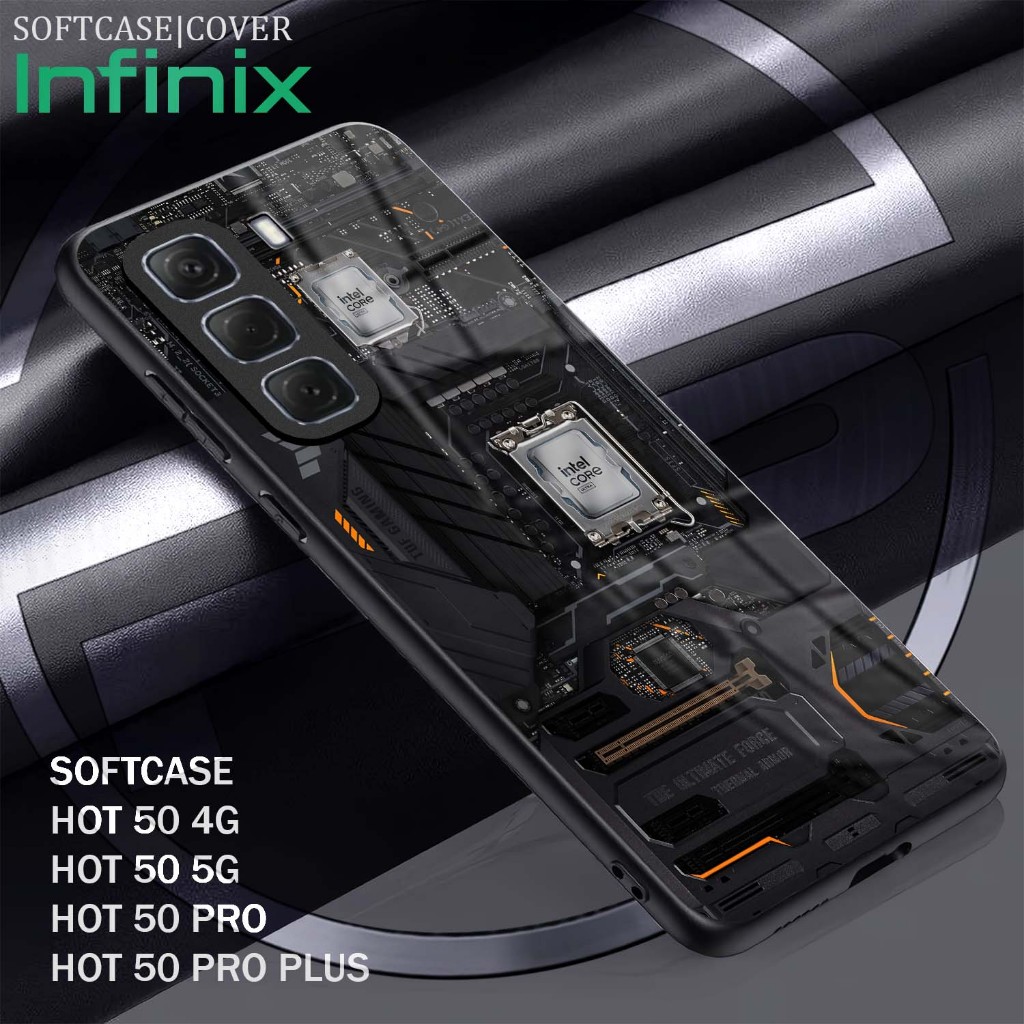 PS110 Softcase Kilau Infinix Hot 50 4G | Hot 50 5G | Hot 50 Pro |  HOT 50 Pro Plus | Kesing Case Cas