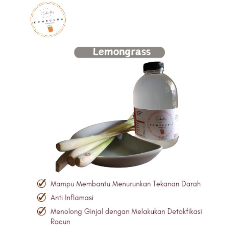 

Kombucha Lemongrass
