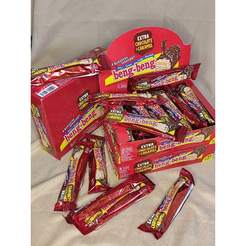 

BENG BENG 1 dus extra coklat dan karamel 25 grm isi 17 pcs