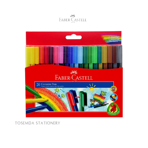 

Spidol Warna Faber Castell / Faber Castell Conector Pen / 1 SET - 20
