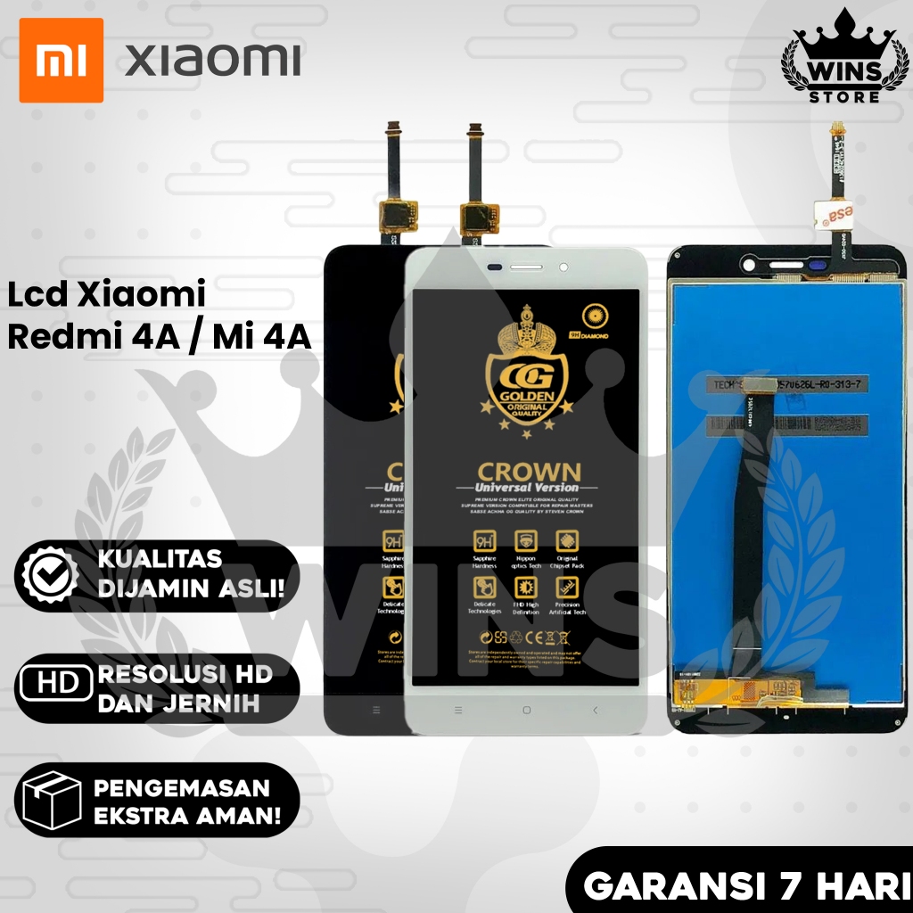 LCD REDMI 4A / LCD TOUCHSCREEN FULLSET XIAOMI REDMI MI4A REDMI 4A COMPLETE ORI