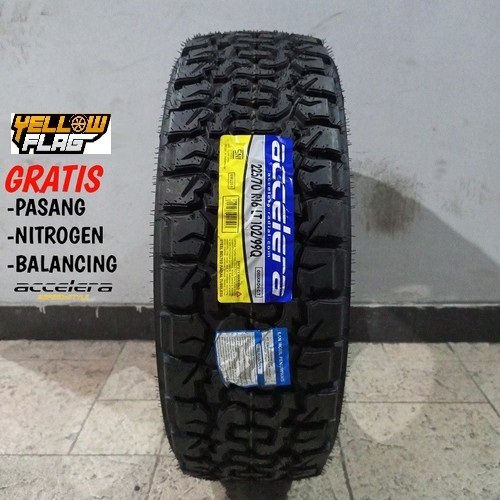 Ban Mobil R16 Semi Offroad Rush Terios CRV Jimny ACCELERA OMIKRON C/T 225 70 Ring 16 Tubles