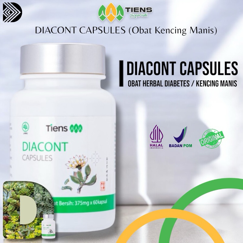 

DIACONT TIENS / MENURUNKAN KADAR GULA DARAH & DIABETES - Susu Diabetes - Tianshi Original