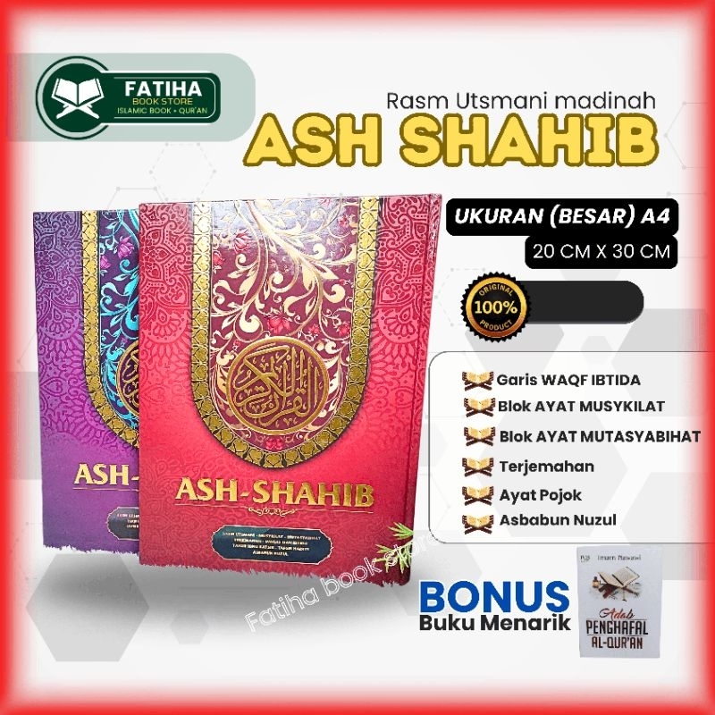 Mushaf Ash Shahib Terjemah A4