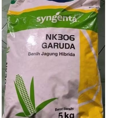 BENIH JAGUNG HIBRIDA NK 306 GARUDA KEMASAN 5KG ORIGINAL EXP BLN 10 2026
