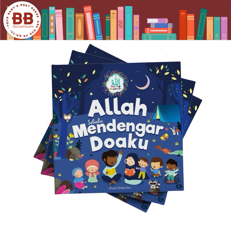 TERBARU Buku Allah Selalu Mendengar Doaku The Gang Of Fur Hard Cover Buku Anak Faceless