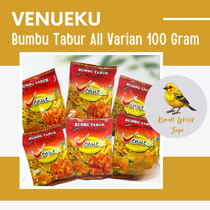 

Venueku Bumbu Tabur All Varian 100 Gram