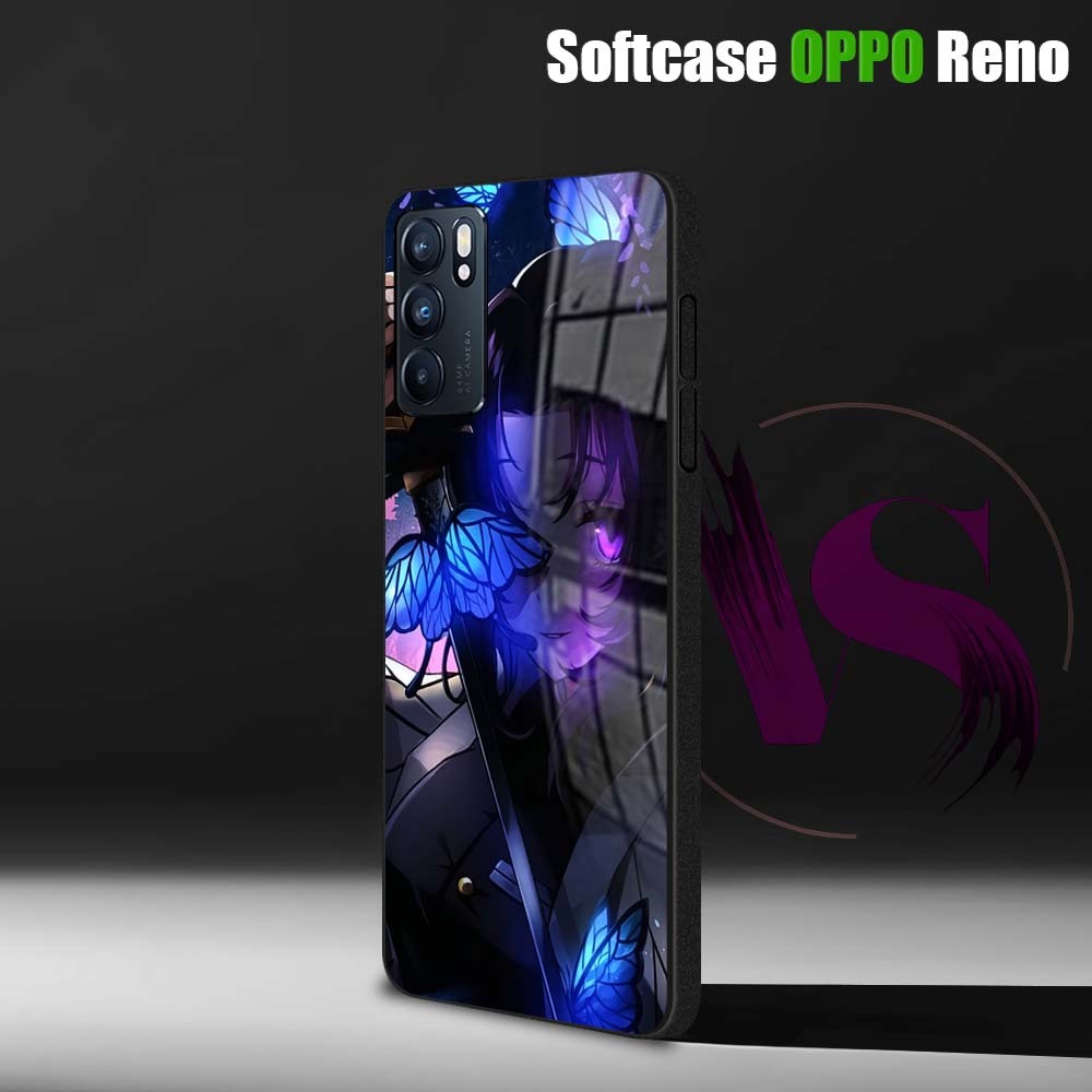 VN25 Softcase Kilau Oppo Reno 4 4F 5 5F 6 4G 5G 7 5G | Case Hp Oppo Kesing Silicon Cover Pelindung M