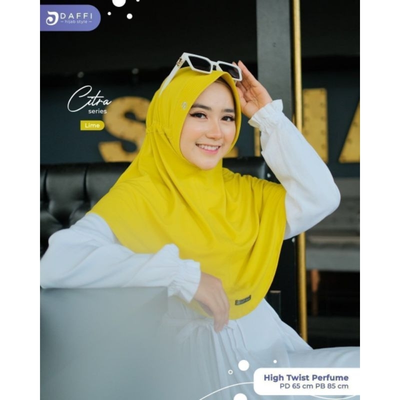 CITRA DAFFI HIJAB PAD MODEL OVAL SERUT