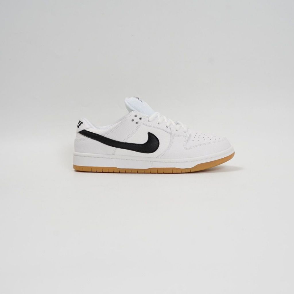 Sepatu Sneaker SB Dunk Low Orange Label White Black