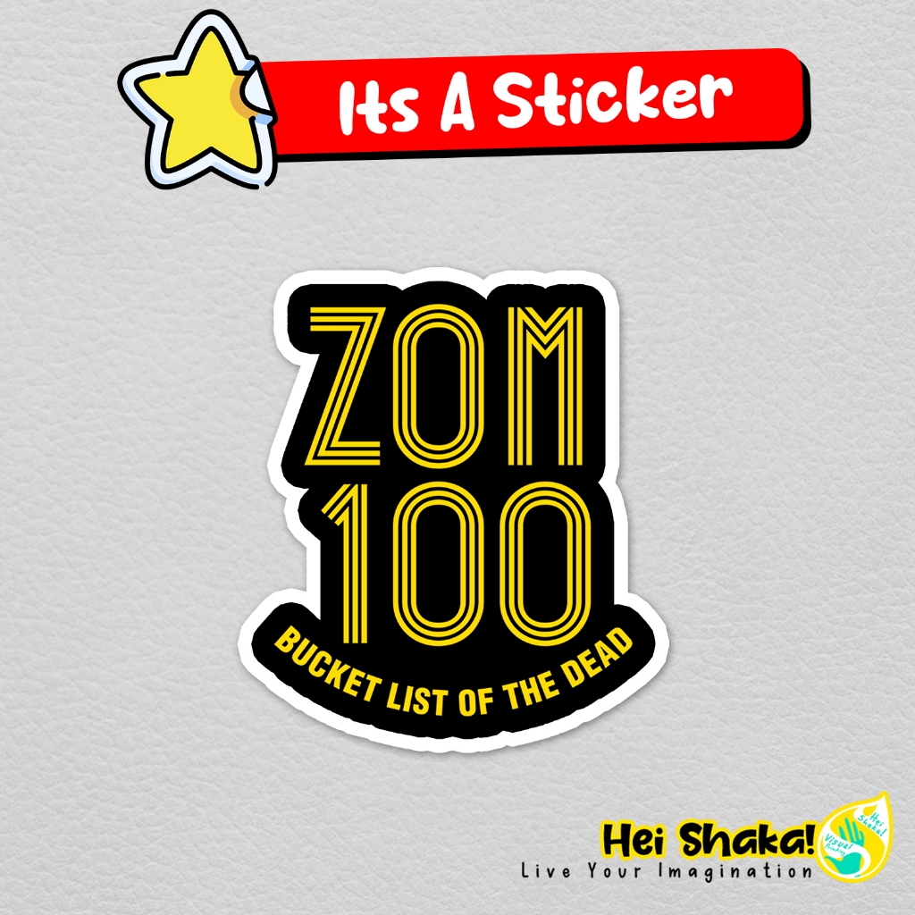 

Heishaka Stiker Zom 100 Sticker Anime Manga Vinyl Anti Air