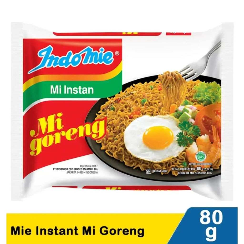 

INDOMIE MIE GORENG PLUS SPECIAL PCK 80g