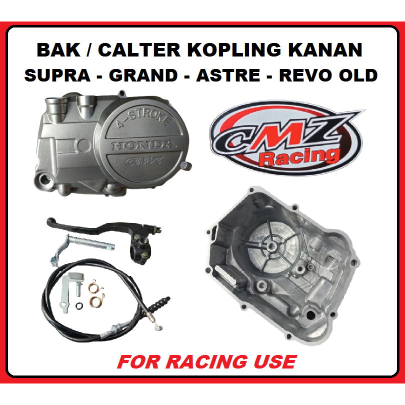 CMZ BAK KOPLING SUPRA CALTER KANAN RACING GRAND ASTREA SUPRA FIT REVO OLD