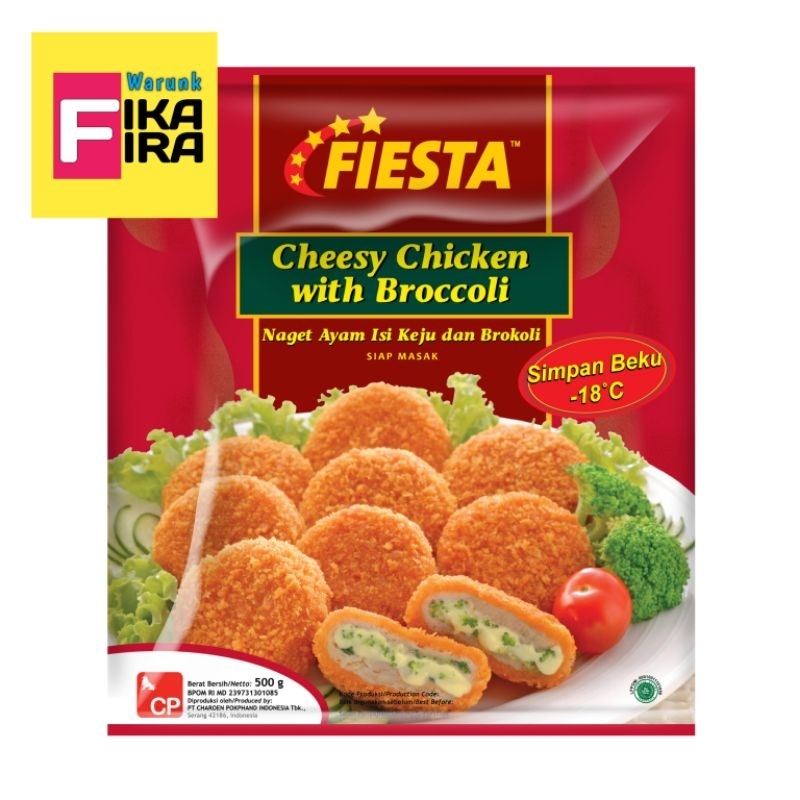 

FIESTA CHEESY CHIKEN WITH BROCOLI 500 g