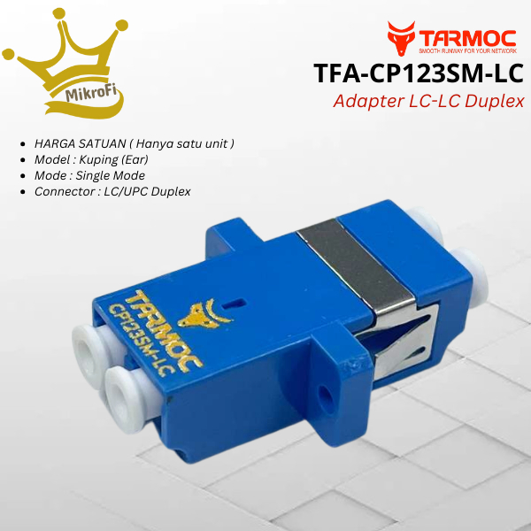 Tarmoc Coupler LC-LC Duplex Fiber Optic | LC-LC Fiber Adapter Duplex