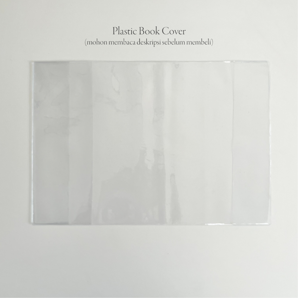 

Plastic Book Cover (Sampul Buku) A5 & A6 by Keartas Studio