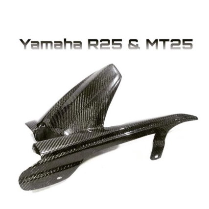 Hugger Arm Yamaha R25 Model Yamaha R1 Carbon Kevlar Cover Arm R25 Carbon Kevlar