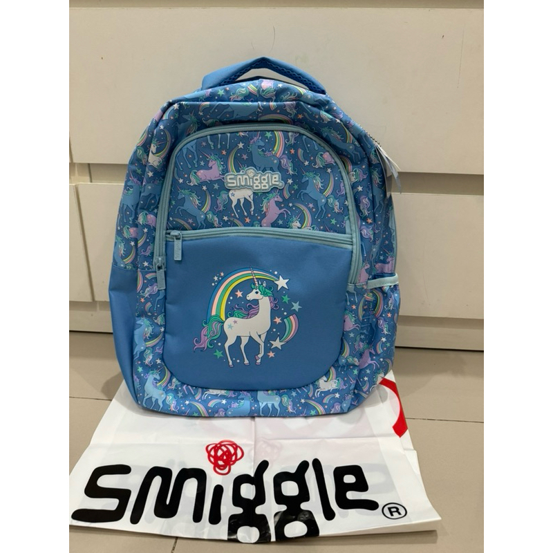 Smiggle Neat Classic lite Backpack (SD) Original Singapura